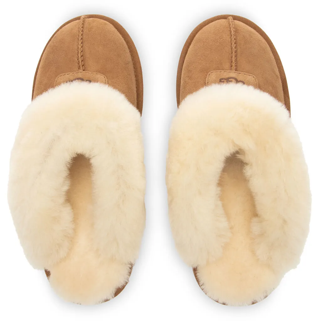 Women's Coquette Slipper - Chestnut