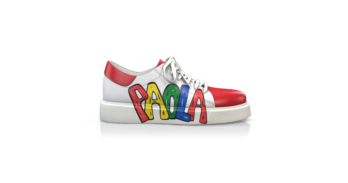 Women's Custom Hand-Painted Sneakers 44547