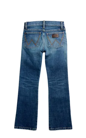 Wrangler Retro Boy's Whitley Medium Wash Slim Boot Cut Jeans (18-20)