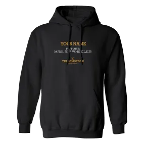 Yellowstone Future Mrs. Rip Wheeler Personalized Fleece Hooded Sweatshirt